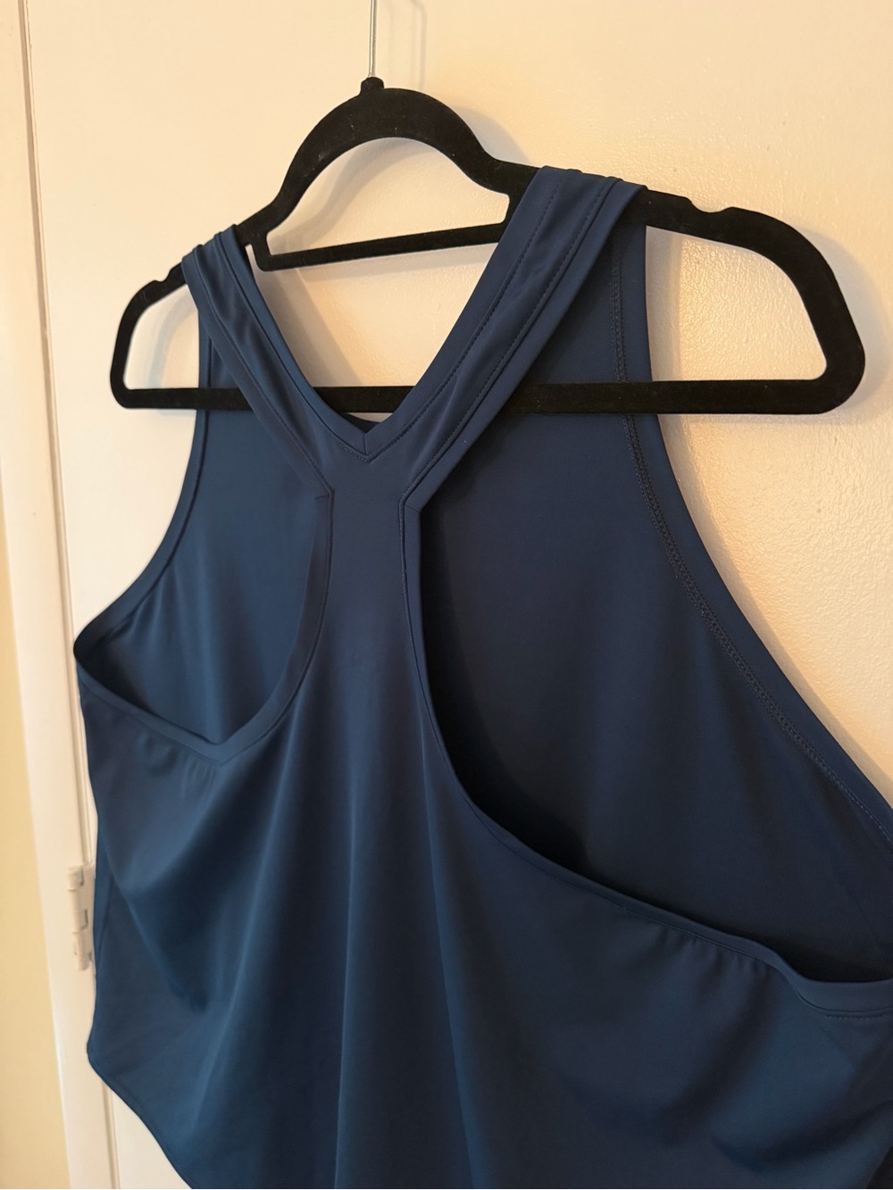 Old Navy PowerSoft Racerback Tank Top Blue Sz 3X - Picture 7 of 9